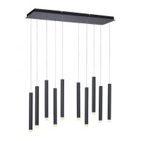 LED Hängelampe Metall 3000 K warmweiß 550 lm...