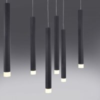 LED Hängelampe Metall 3000 K warmweiß 550 lm...
