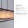 Pendelleuchte Stoff Metall Beige Schwarz E27 80 cm lang