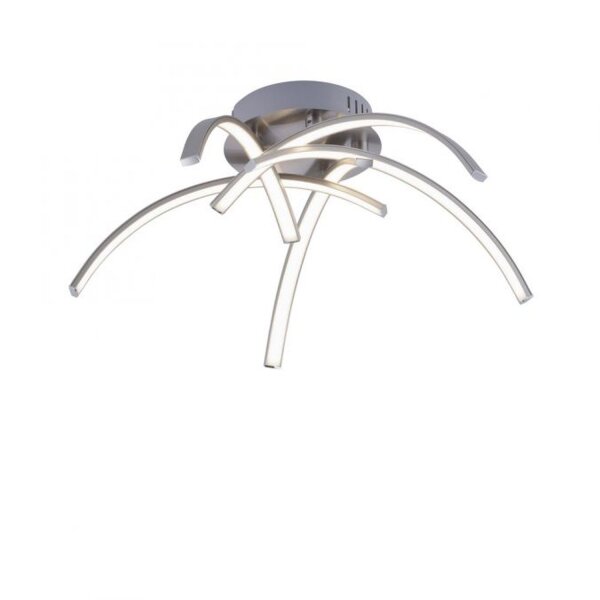 LED Deckenleuchte Metall in Stahl 3000 K 445 lm L:47 cm