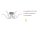 Plafonnier LED métal chromé 3000 K 4 W L:67 cm