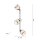 Verstellbarer Deckenspot Chrom 3-flammig E14 blendarm