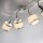 Verstellbarer Deckenspot Chrom 4-flammig E14 78 cm