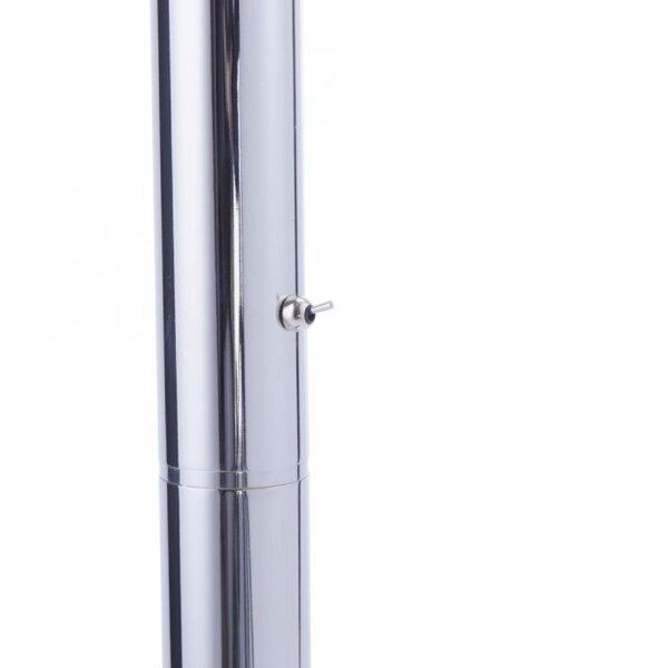 Lampe LED en arc chromée métal 6 W 733 lm 215 cm XXL