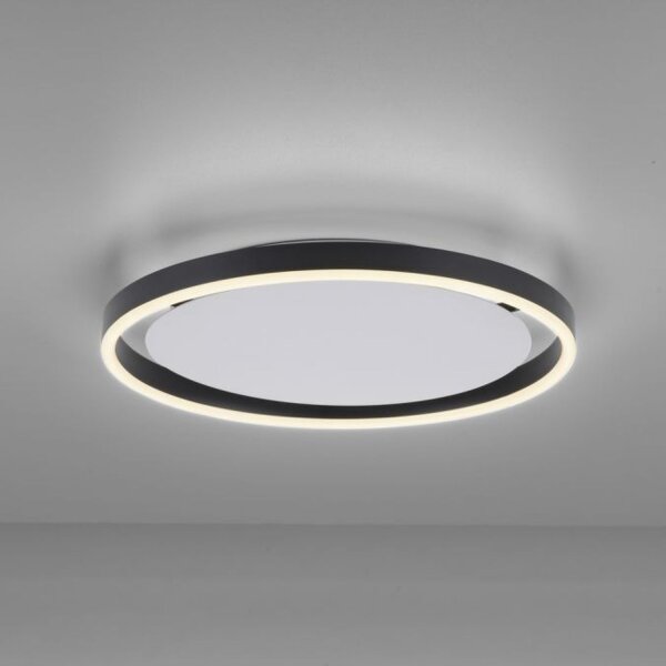 Lampe de plafonnier LED Anthracite Métal Ø39,3 cm 20 W dimmable