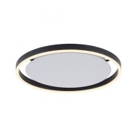 LED Deckenlampe Anthrazit Metall &Oslash;39,3 cm 20 W dimmbar