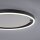 Lampe de plafonnier LED Anthracite Métal Ø39,3 cm 20 W dimmable