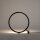 Dimmbare LED Tischlampe Touch 28 cm Ring in Messing