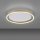 LED Deckenlampe Metall Ø39,3 cm 20 W dimmbar in Messing