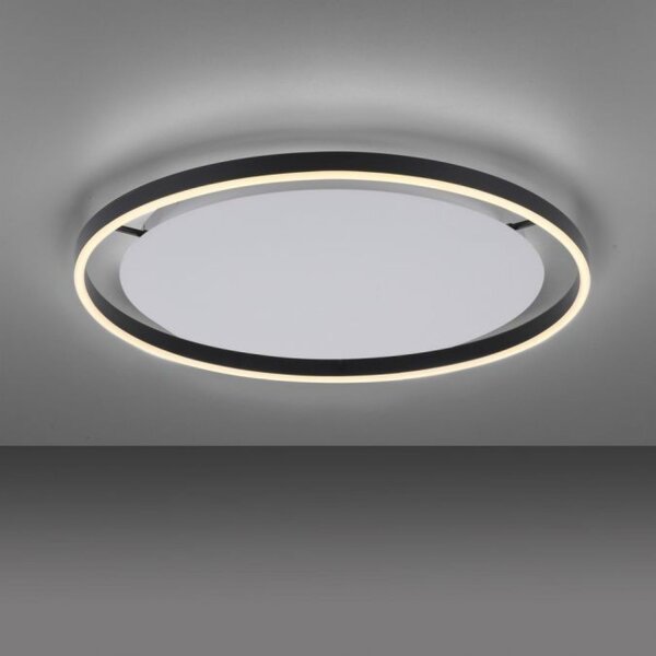 LED Deckenleuchte dimmbar Anthrazit Ø58,5 cm 3650 lm