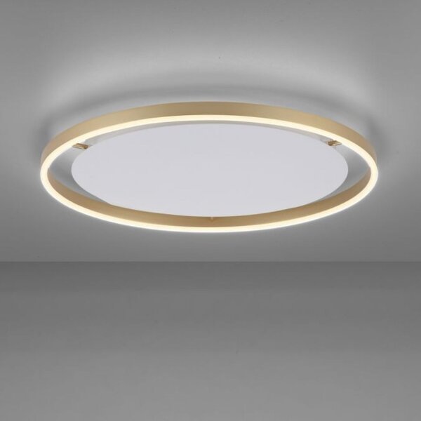 LED Deckenlampe dimmbar Ø58,5 cm 3650 lm in Messing
