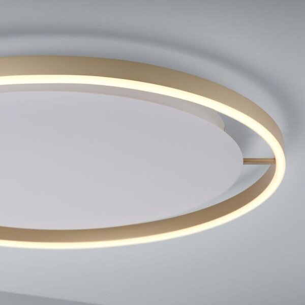 LED Deckenlampe dimmbar Ø58,5 cm 3650 lm in Messing