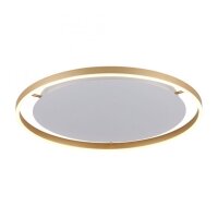 LED Deckenlampe dimmbar &Oslash;58,5 cm 3650 lm in Messing