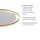 LED Deckenlampe dimmbar Ø58,5 cm 3650 lm in Messing