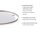 LED Deckenlampe dimmbar Aluminium Ø58,5 cm 3650 lm 28 W