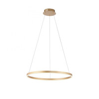 Dimmbare LED Pendelleuchte Ø58,5 cm 3000 K in Messing