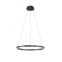 Dimmbare LED Pendelleuchte Schwarz Ø58,5 cm 3000 K...