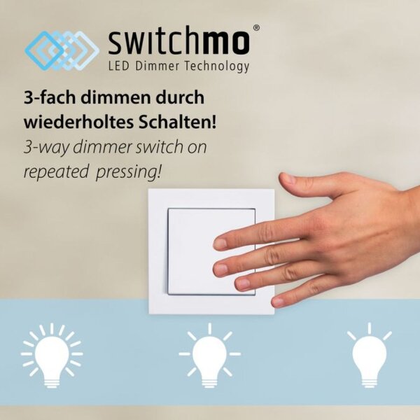 Dimmbare LED Hängeleuchte in Messing 3000 K L:57 cm