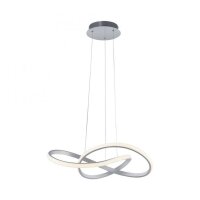 Dimmbare LED Pendelleuchte in Aluminium 3000 K L:57 cm
