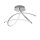 Lampe de plafonnier LED incurvée en acier 3000 K blanc chaud