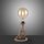 Lampe de table vintage E27 jusquà 15 W 33 cm corde tau