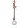 Suspension vintage E27 jusquà 15 W Ø10 cm rond corde tau