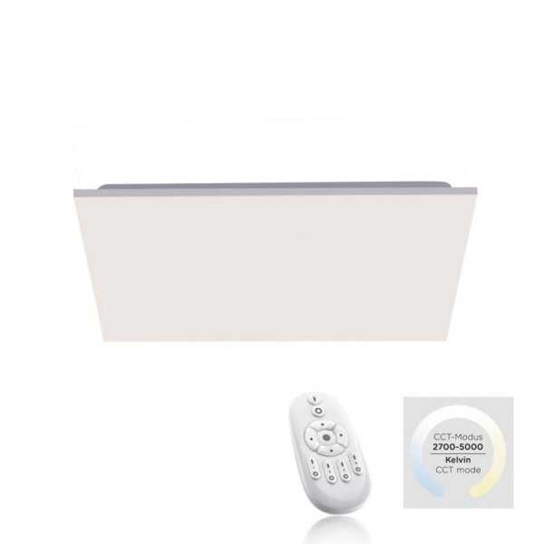 Plafonnier LED Variateur 40 W 3600 lm Télécommande