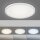 Runde LED Deckenlampe dimmbar Ø40 cm 20 W Fernbedienung