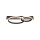LED Deckenlampe Holz Metall Natur Schwarz 53 cm 3200 lm