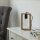 Lampe de table naturelle bois métal 28,5 cm E27 Retro