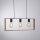 Lampe à suspendre naturelle Rétro Bois Métal L:69 cm 3-flmg