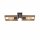 Natürliche Deckenlampe Retro Holz Metall L:57 cm E27