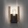 Wohnliche Wandlampe Vintage Holz Metall E27 H:25 cm