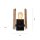 Wohnliche Wandlampe Vintage Holz Metall E27 H:25 cm