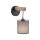 Applique confortable Abat-jour en tissu Bois H:29,5 cm E27
