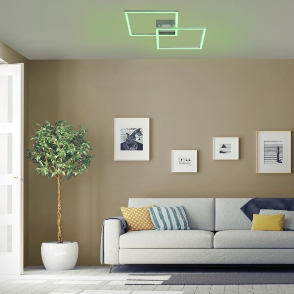 Plafonnier LED RGB métal dimmable 2700-5000 K 12 W