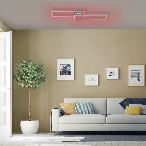 Plafonnier LED Lumière RGB Métal dimmable 2700-5000 K