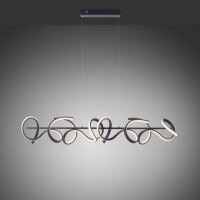 LED Pendelleuchte dimmbar Schwarz 10 W 1330 lm L:99 cm