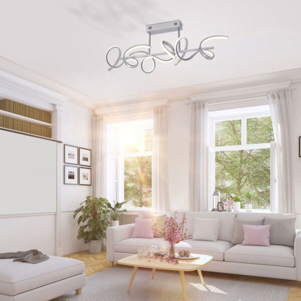 Plafonnier décoratif LED Blanc 9 W 3000 K L:82 cm