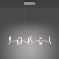 LED Pendelleuchte dimmbar Weiß 10 W 1330 lm L:99 cm