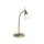 Flexible LED Tischlampe in Messing Glas 3 W dimmbar