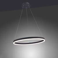 Suspension LED Anthracite dimmable 3000 K Ø60 cm...