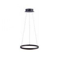 Lampe LED suspendue anthracite blanc chaud 3000 K...