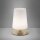 Lampe de table à faible éblouissement dimmable Touch verre G9 inclus