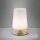 Lampe de table à faible éblouissement dimmable Touch verre G9 inclus