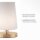 Lampe de table à faible éblouissement dimmable Touch verre G9 inclus