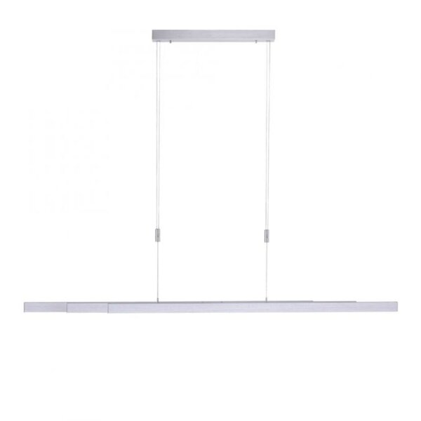 Dimmbare LED Pendelleuchte Touch 179 cm in Aluminium