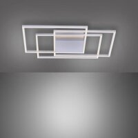 LED Deckenlampe dimmbar in Stahl L:75 cm 5760 lm Modern