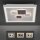LED Deckenleuchte Weiß Schwarz Serienschalter B:48 cm