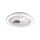 Plafonnier LED rond Blanc Noir Interrupteur de série 55 W